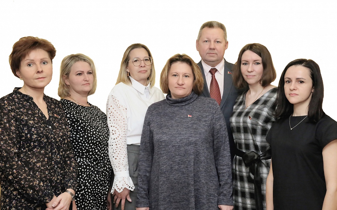 Коллектив управления землеустройства Жлобинского райисполкома